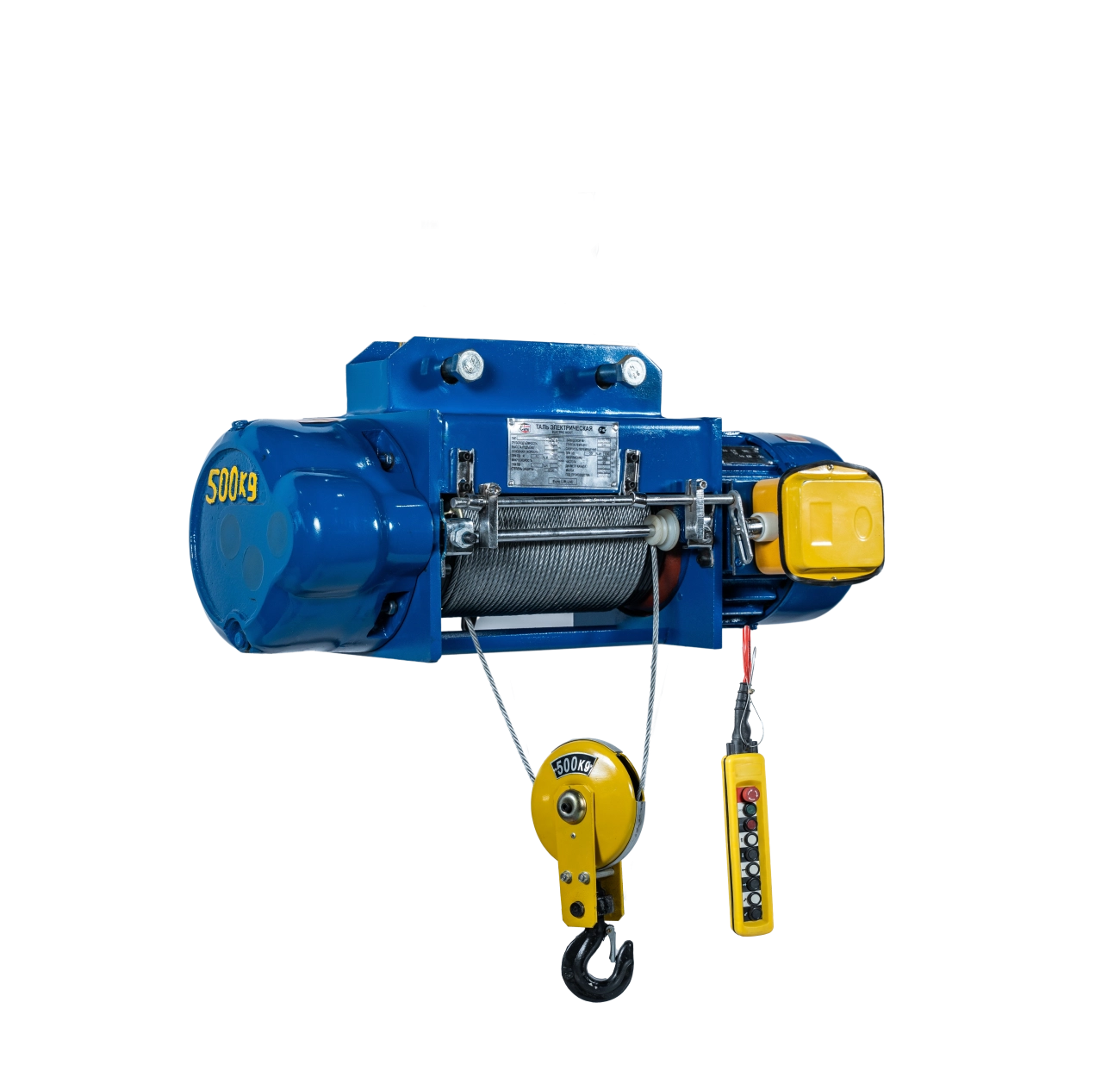 фото таль электрическая стационарная h-sd1, 5 т, 9 м
