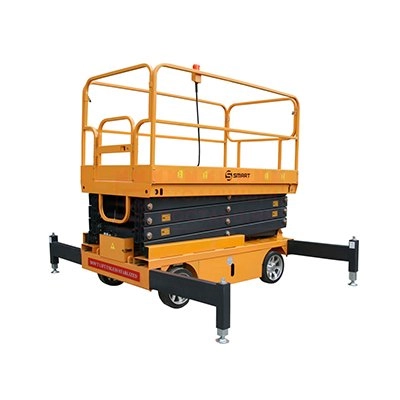 фото несамоходный ножничный подъемник smart sjy-0.5-9 (ac/dc, 500 кг, 9 м)