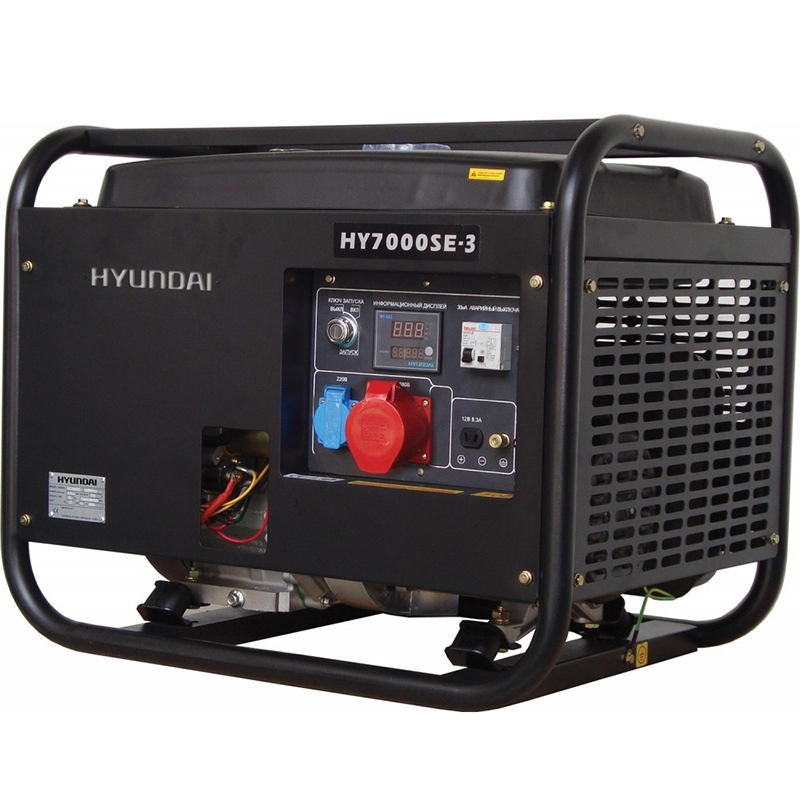 Генератор бензиновый HYUNDAI HY 7000SE-3