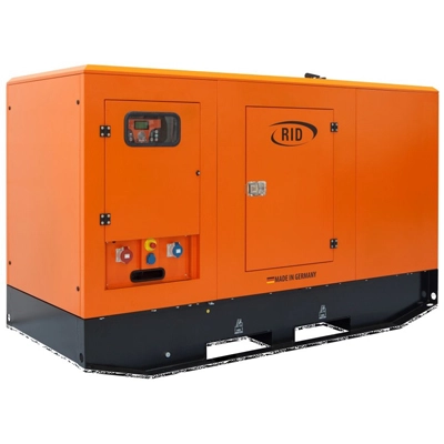 Дизельная электростанция RID S-SERIES 100 в звукоизолирующем корпусе