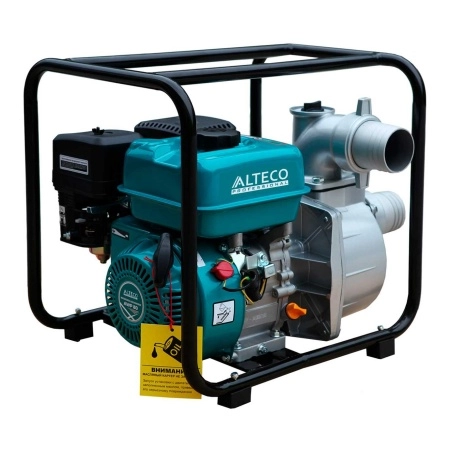 фото мотопомпа бензиновая alteco professional awp80