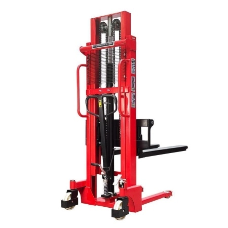 фото ручной гидравлический штабелер oxlift hs1525 1500 кг 2500 мм