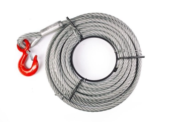 фото канат 40 м для лебёдки tor mtm 5400 5,4 т (тип znl) d=20мм