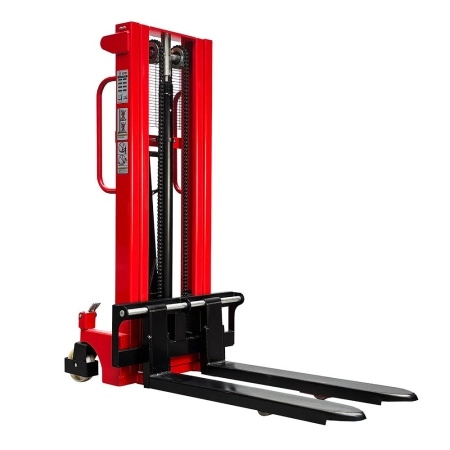 фото ручной гидравлический штабелер oxlift hs1525 1500 кг 2500 мм