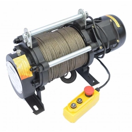 фото лебедка электрическая zitrek kcd-1000/2000/380v канат 100м