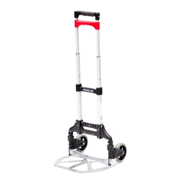 фото тележка ручная magna cart mcx складная, алюминий, сталь, грузоподъемность 68кг